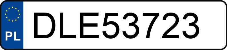 Numer rejestracyjny DLE 53723 posiada VOLKSWAGEN Sharan GP 1.9 TDI MR`03 E3 Trendline - DLE53723