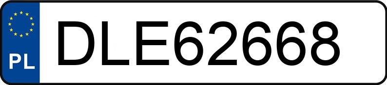 Die Registrierungsnummer DLE 62668 hat FORD Fiesta 1.6 MR`09 E4 Titanium - DLE62668