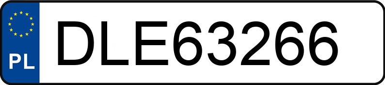 Numer rejestracyjny DLE 63266 posiada AUDI Q3 - DLE63266