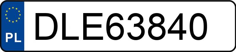 Numer rejestracyjny DLE 63840 posiada BMW 320i Coupe Kat. E36 320i Coupe Kat. E36 - DLE63840