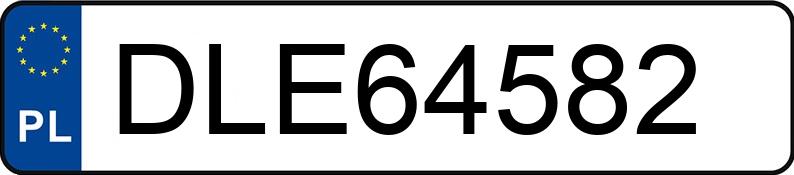 Numer rejestracyjny DLE 64582 posiada BMW 318D - DLE64582