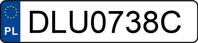 Numer rejestracyjny DLU 0738C posiada RENAULT MEGANE - DLU0738C