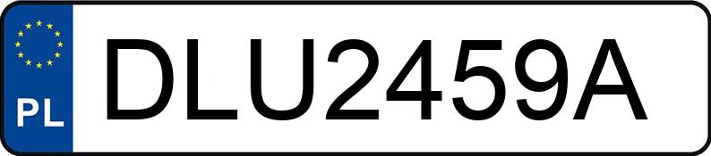 Numer rejestracyjny DLU 2459A posiada AUDI A6 - DLU2459A Numer rejestracyjny DLU 2459A posiada AUDI A6 - DLU2459A