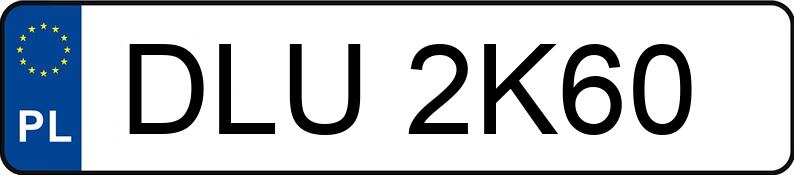 Numer rejestracyjny DLU 2K60 posiada AUDI A4 - DLU2K60 Numer rejestracyjny DLU 2K60 posiada AUDI A4 - DLU2K60