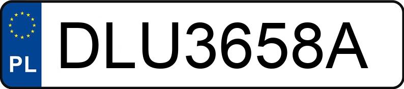 Numer rejestracyjny DLU 3658A posiada BMW 318 Touring Diesel MR`12 E5 F31 318 Touring Diesel MR`12 E5 F31 - DLU3658A