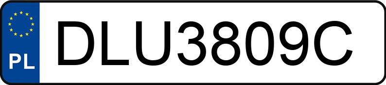 Numer rejestracyjny DLU 3809C posiada BMW 518 Diesel MR`21 E6d G30 Steptronic - DLU3809C