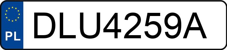 Numer rejestracyjny DLU 4259A posiada AUDI A4 35 TDi MR`20 E6d B9 S line S tronic - DLU4259A