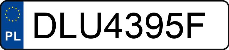 Numer rejestracyjny DLU 4395F posiada HYUNDAI GENESIS - DLU4395F