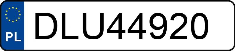 Numer rejestracyjny DLU 44920 posiada AUDI A6 AVANT - DLU44920