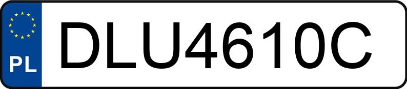 Numer rejestracyjny DLU 4610C posiada BMW 520i MR`21 E6d G30 Steptronic - DLU4610C