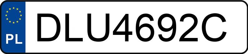 Numer rejestracyjny DLU 4692C posiada BMW X5 3.0 Diesel MR`99 E3 E53 3.0D - DLU4692C