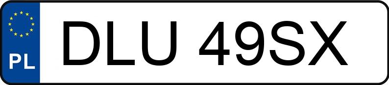Numer rejestracyjny DLU 49SX posiada ARO 10 S 1.4 10.4 - DLU49SX Numer rejestracyjny DLU 49SX posiada ARO 10 S 1.4 10.4 - DLU49SX