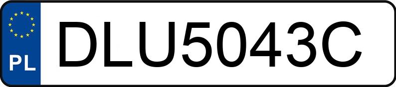 Numer rejestracyjny DLU 5043C posiada LEXUS ES300H - DLU5043C