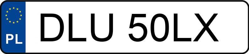 Numer rejestracyjny DLU 50LX posiada KIA CEE D - DLU50LX