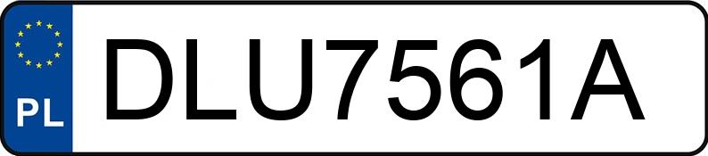 Numer rejestracyjny DLU 7561A posiada AUDI A4 - DLU7561A