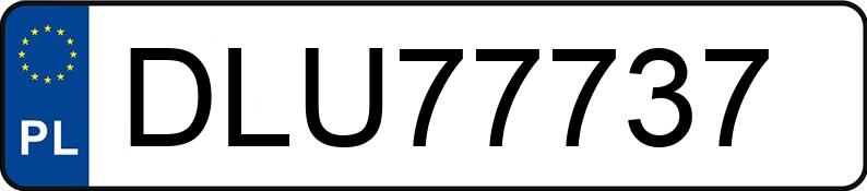 Numer rejestracyjny DLU 77737 posiada AUDI A6 LIMOUSINE - DLU77737 Numer rejestracyjny DLU 77737 posiada AUDI A6 LIMOUSINE - DLU77737