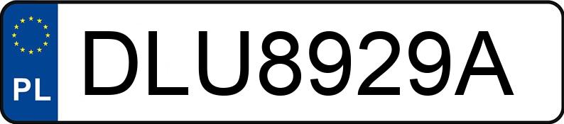 Numer rejestracyjny DLU8929A posiada BMW 328i Kat. E36 328i Kat. E36