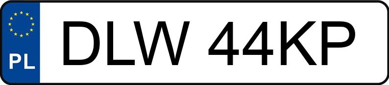 Numer rejestracyjny DLW 44KP posiada RENAULT CLIO 1.4 KAT - DLW44KP