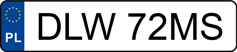 Numer rejestracyjny DLW 72MS posiada ROVER R 75 2.0 MR`99 Club Aut. - DLW72MS