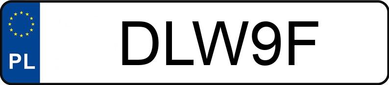 Numer rejestracyjny DLW 9F posiada AUDI Coupe 2.8 Kat. e - DLW9F Numer rejestracyjny DLW 9F posiada AUDI Coupe 2.8 Kat. e - DLW9F