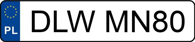 Numer rejestracyjny DLW MN80 posiada KIA SORENTO - DLWMN80