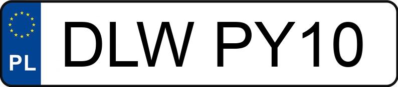 Numer rejestracyjny DLW PY10 posiada MERCEDES-BENZ ML 270 CDI - DLWPY10