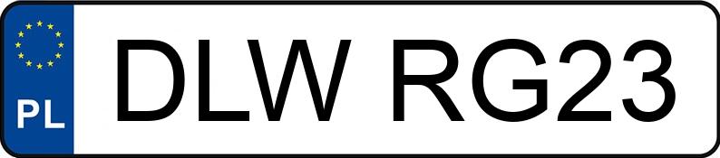 Numer rejestracyjny DLW RG23 posiada MERCEDES-BENZ C 180 - DLWRG23