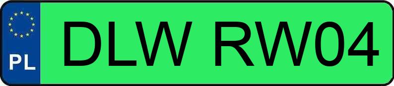 Numer rejestracyjny DLW RW04 posiada TESLA X MR`16 Long Range Plus 100kWh - DLWRW04 Numer rejestracyjny DLW RW04 posiada TESLA X MR`16 Long Range Plus 100kWh - DLWRW04