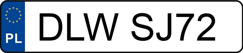 Numer rejestracyjny DLW SJ72 posiada AUDI A3 2.0 TFSI MR`06 E4 8P Ambition - DLWSJ72