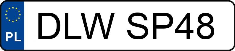 Numer rejestracyjny DLW SP48 posiada FORD Focus 1.8 TDCi MR`02 E3 FX - DLWSP48