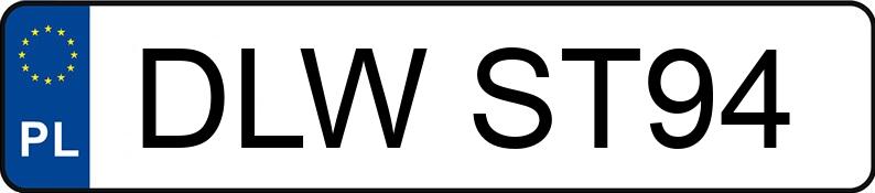 Numer rejestracyjny DLW ST94 posiada VOLKSWAGEN Touareg 2.5 TDi MR`02 E3 Touareg 2.5 TDi MR`02 E3 - DLWST94