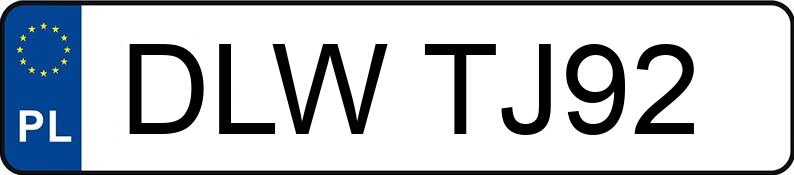 Numer rejestracyjny DLW TJ92 posiada BMW 318I - DLWTJ92 Numer rejestracyjny DLW TJ92 posiada BMW 318I - DLWTJ92