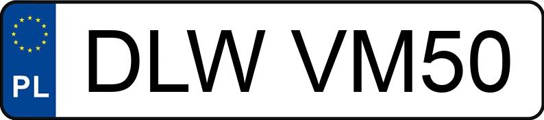 Numer rejestracyjny DLW VM50 posiada IVECO DAILY - DLWVM50