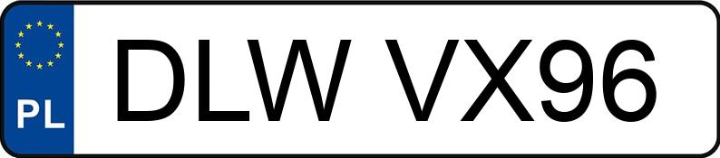 Numer rejestracyjny DLW VX96 posiada VOLKSWAGEN PASSAT 2.0 TDI - DLWVX96