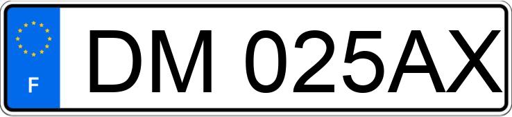 Numer rejestracyjny DM025AX posiada PEUGEOT 2008