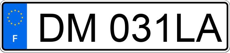 Numer rejestracyjny DM031LA posiada RENAULT CLIO IV