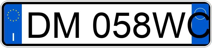 Numer rejestracyjny DM058WC posiada TOYOTA Aygo 1a serie