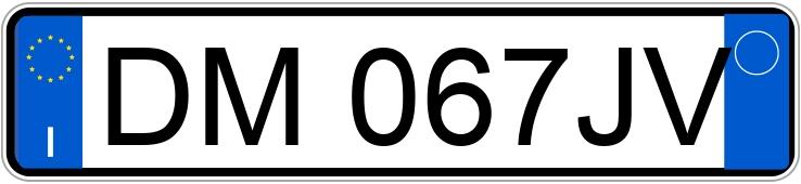 Numer rejestracyjny DM067JV posiada CITROEN C4