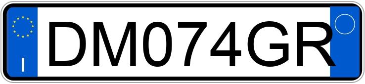 Numer rejestracyjny DM074GR posiada CITROEN C4