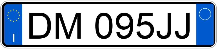 Numer rejestracyjny DM095JJ posiada LANCIA Ypsilon 2a serie