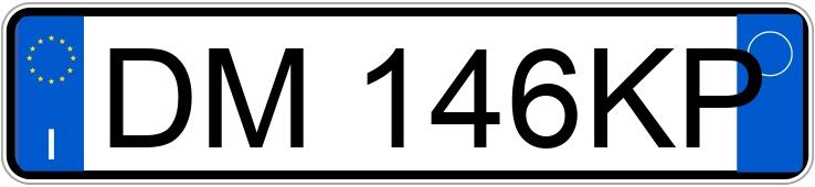 Numer rejestracyjny DM146KP posiada MERCEDES Classe C