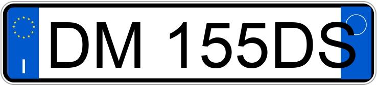 Numer rejestracyjny DM155DS posiada VOLKSWAGEN Golf 5a serie