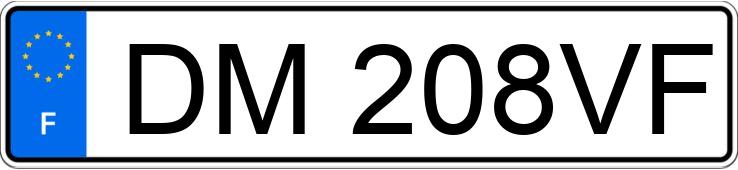 Numer rejestracyjny DM208VF posiada OPEL CORSA
