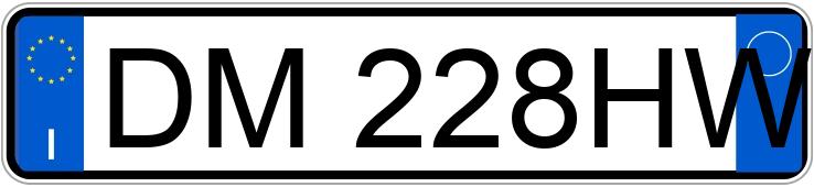 Numer rejestracyjny DM228HW posiada FORD Fiesta 6a serie