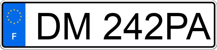 Numer rejestracyjny DM242PA posiada PEUGEOT 308 Numer rejestracyjny DM242PA posiada PEUGEOT 308