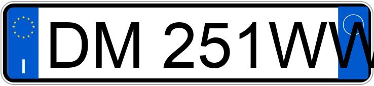 Numer rejestracyjny DM251WW posiada MERCEDES Classe CLK