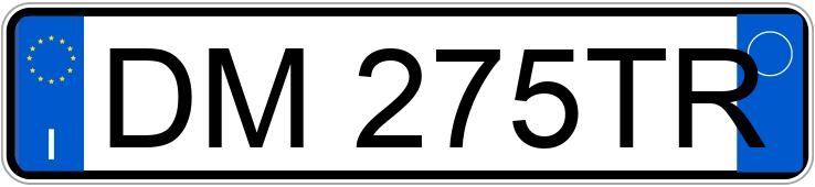 Numer rejestracyjny DM275TR posiada FIAT Grande Punto Numer rejestracyjny DM275TR posiada FIAT Grande Punto