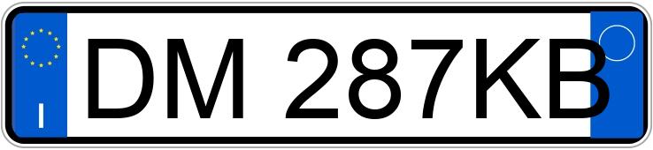 Numer rejestracyjny DM287KB posiada MAZDA Mazda2 2a serie