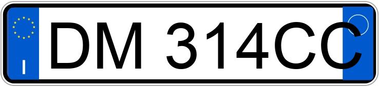 Numer rejestracyjny DM314CC posiada SUZUKI SX4 Numer rejestracyjny DM314CC posiada SUZUKI SX4