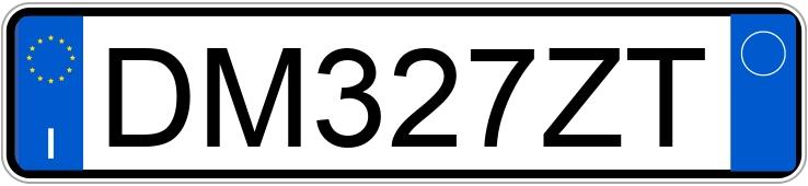 Numer rejestracyjny DM327ZT posiada SEAT Ibiza 3a serie Numer rejestracyjny DM327ZT posiada SEAT Ibiza 3a serie